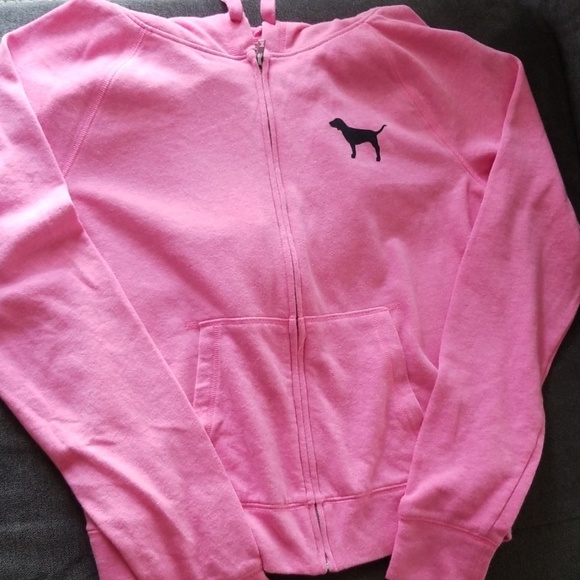 PINK Victoria's Secret Jackets & Blazers - Pink Victoria Secret - Zipper hoodie Jacket